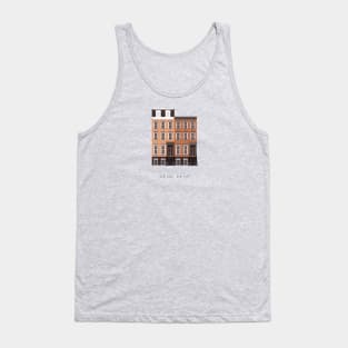 New York City, NYC Brownstone Tank Top